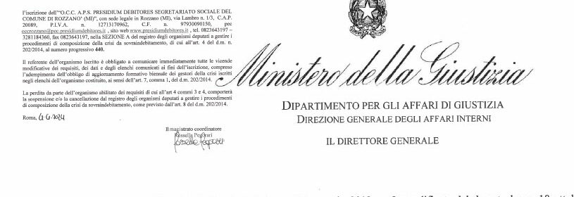 Sovraindebitamento e microcredito OCC Rozzano